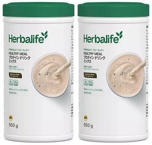 �y2�Z�b�g�z�n�[�o���C�t HERBALIFE �t�H�[�~����1 Formula1 Healthy Meal �v���e�C�� �h�����N �~�b�N�X �N�b�L�[&�N���[���� 550g x 2�Z�b�g