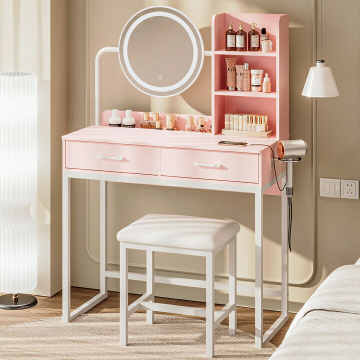 楽天市場】＼超お得☆ポイント5倍爆売中！／ドレッサー LEDライト付き  