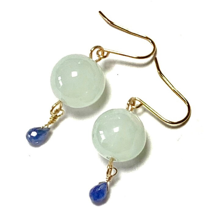 楽天市場】【Rvaru】 K18 ミャンマー産 本翡翠 ひすい ヒスイ ピアス  