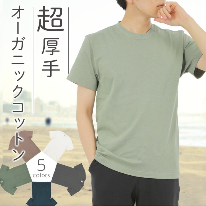 楽天市場】【 在庫限り SALE 】オーガニックコットン tシャツ メンズ 