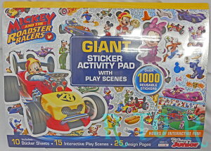 yzfBYj[yGiant Sticker Activity PadzV[1000ȏt/WCAgXebJ[/͂V[/KCZXi