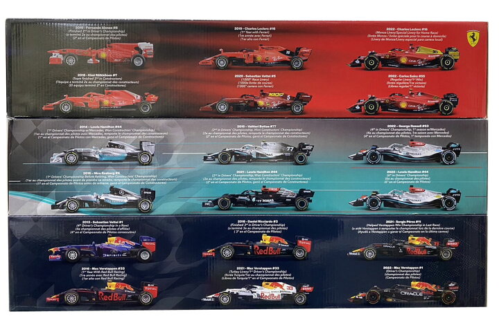 楽天市場】【送料無料】Bburago 1:43 フォーミュラ1 ダイキャストカー 