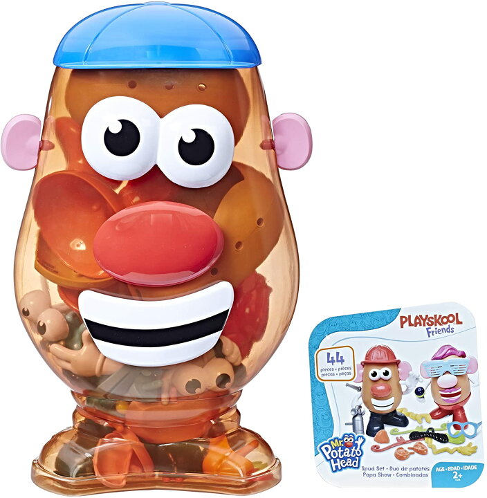 楽天市場 送料無料 ミスターポテトヘッド 44ピース フィギュアセット クラシック ワンダフル じゃがヘッドセット 44ピースのパーツ付き ミスター ポテトヘッド キッズコスメのプチハート