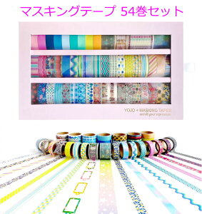 YOJO { }XLOe[v 54Zbg 15mm/25mm/50mm/62mm×6M@Point & LINE/}Xe/RXgR