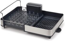 【送料無料】JOSEPH JOSEPH　食器用水切りラック　エクステンドスチール　伸縮タイプ ディッシュラック　EXTEND STEEL　DISH RACK　ジョセフジョセフ