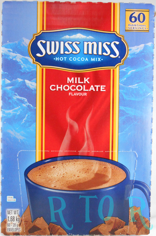 【送料無料】SWISS MISS 60袋入り【ミルクチョコレート】スイスミス ココア便利な個別包装！