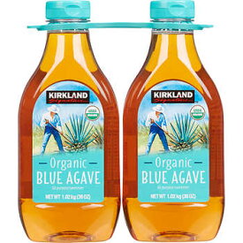 KS【有機ブルーアガベシロップ 36oz×2本セット】1.02kg×2本/オーガニック/スイートナー/メキシコ産/Organic Blue Agave/カークランドシグネチャー