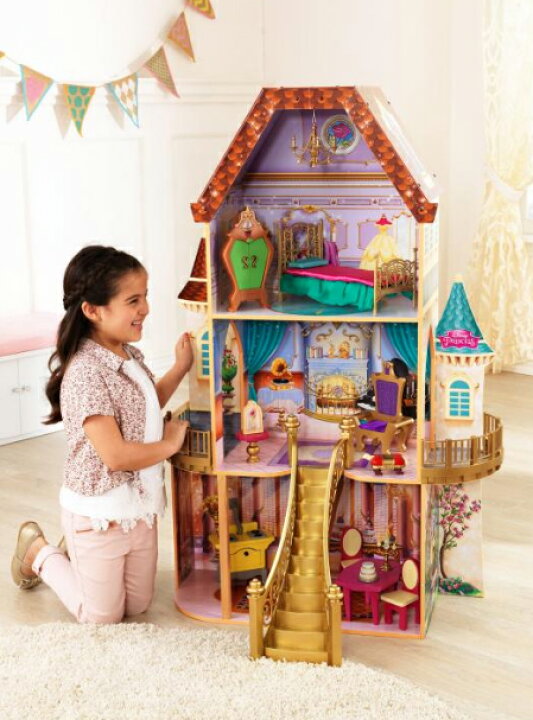 楽天市場】【送料無料】キッドクラフト ディズニー プリンセスベルの 