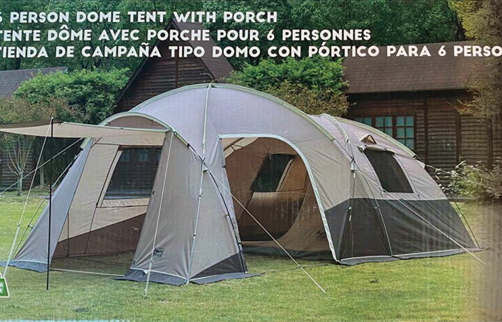 楽天市場】【送料無料】ティンバーリッジ 6人用 ツールーム ドーム型  