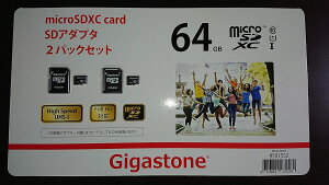yzGigastone@}CNSDJ[h@64GB@SDϊA_v^t@2gZbg@microSDXC card@NX10
