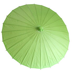 和傘 日傘 無地 直径84cm (緑) コスプレ イベント 飾り 小道具 撮影