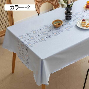 �e�[�u���N���X �e�[�u���J�o�[ ���� �|���G�X�e�� �u���[ ������� �􉽕� �k���� �����` 120x180cm �}���`�N���X �͂������H ����h�~ �ϔM �ϋv�� �z �f�X�N�}�b�g �H��J�o�[ �e�[�u��