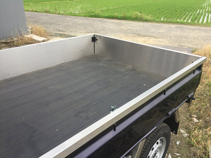 楽天市場】DA63T用キャリイ 荷台あおりカバー内板一体式 ステンレス 