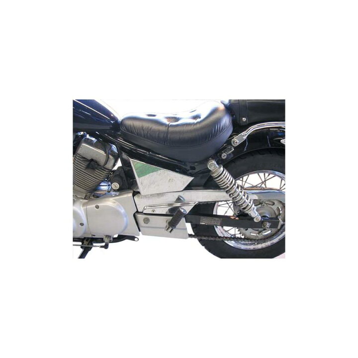 楽天市場】アルキャンハンズ サイドカバー スチールメッキ ビラーゴ250 