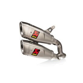 AKRAPOVIC (アクラポビッチ) スリップオンマフラー チタン EC/ECE MONSTER S-D9SO17-HCQT