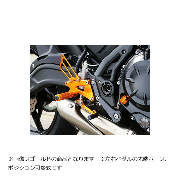 楽天市場】ベビーフェイス バックステップキット BLK Ninja650 17- 002 
