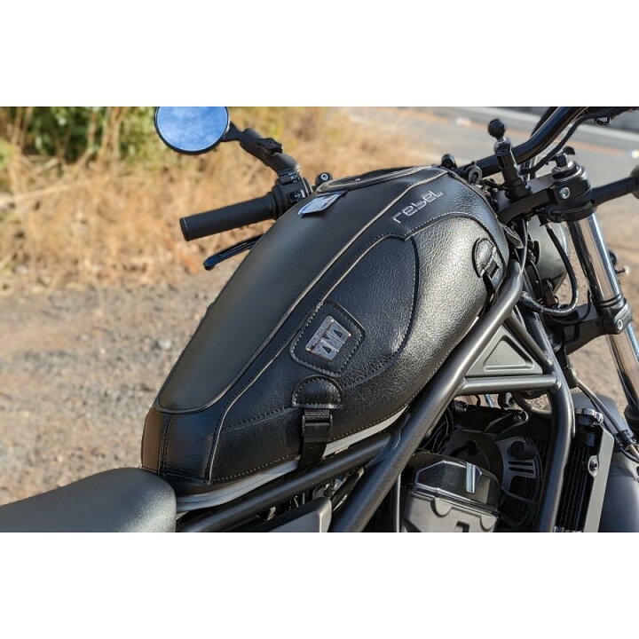楽天市場】BAGSTER (バグスター) タンクカバー ブラック Rebel250/500 