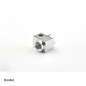 SWAGE LINE (�X�E�F�b�W���C��) 4�� 2WAY�u���b�N ���X��(L-M11X0.75)-���X��(1/2-20UNF)