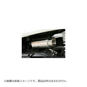 ウイルズウィン サイレンサー型エアクリーナー/バズーカー GRANDMAJESTY250 124-01-01