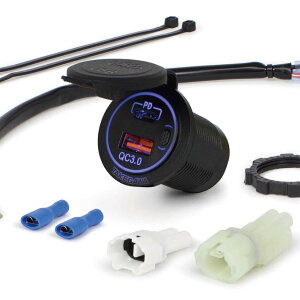 SP (SP^PK) USB`[W[VK[^Cv(2|[g TYPE-A/C) ėp(12Vobe[ڎ) 05-13-0003