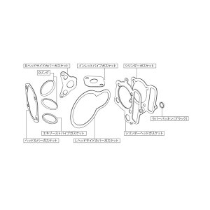 SP(SP^PK) GASKET KXPbgA Zbg 88/106cc R-Stage Twin spark