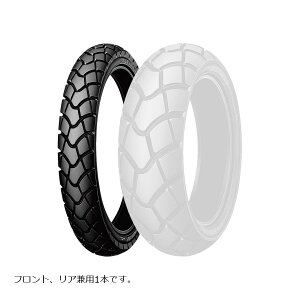 DUNLOP (ダンロップ) D604 バイク用タイヤ フロント・リア兼用 1本 80/90-17 M/C 44P TL 336861
