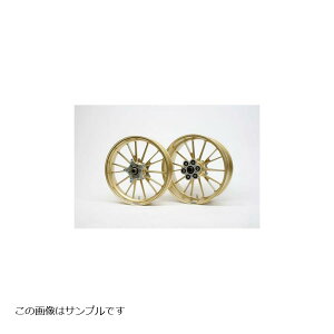 GALE SPEED (ゲイルスピード) フロント ホイール 鍛造ホイール F 350-17 ゴールド TYPE-S クォーツ GPZ900R A7