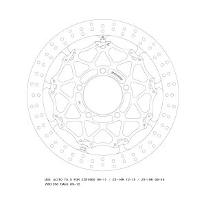 GALE SPEED (QCXs[h) NXbNfBXN[^[F310 R T=5.5 F)ZX-10R ZX-14R ZX-6R 19(2BL-ZX636G)
