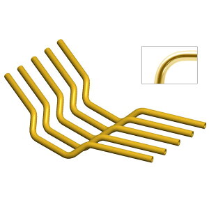 EFFEX (�G�t�F�b�N�X) �C�[�W�[�t�B�b�g�o�[Low S�S�[���h SV650 ABS 16-20 �i5�{�Z�b�g�i�j EBL544G-5SET