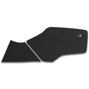 R&G (�A�[���A���h�W�[ ) Eazi-Grip Tank Grips:PRO:�u���b�N COLOR Leoncino500 RG-PROBEN002BL