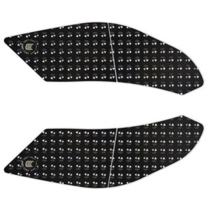 R&G (�A�[���A���h�W�[ ) Eazi-Grip Tank Grips:EVO:�u���b�N COLOR YZF-R9 4-Grip Kit RG-EVO956BL