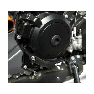 R&G (A[AhW[ ) Engine Case Slider:ubN LHS 1390 Super Duke R/EVO RG-ECS0197BK