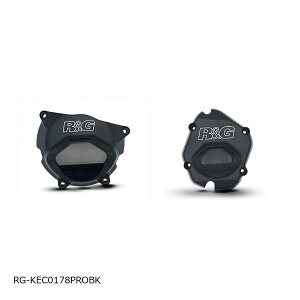 R&G (A[AhW[ ) PRO Engine Case Covers:SET EZbg ZX-10R ZX-10RR RG-KEC0178PROBK