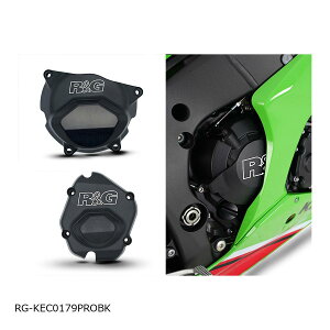 R&G (A[AhW[ ) PRO Engine Case Covers:SET 3_Zbg ZX-10R ZX-10RR RG-KEC0179PROBK