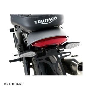 R&G (A[AhW[ ) Licence Plate Holder:ubN TRIUMPH Speed400 Scrambler400X RG-LP0376BK
