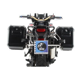 ヘプコ&ベッカー サイドキャリア ステンレス カットアウトセット エクスプローラー付(シルバー) CRF1000L アフリカツイン/アドベンチャースポーツ