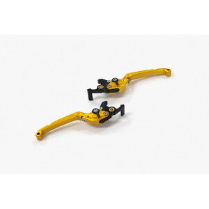 BIKERS (バイカーズ) レバーセット 可倒式 フラットタイプ ライトゴールド XMAX Y0559-LGD