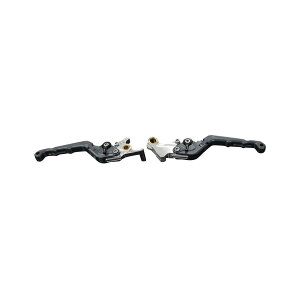 BIKERS (バイカーズ) 可倒式 アジャスタブル レバーセット グレー グロム GROM モンキー125 MONKEY125 CB250R/CB125R H0989-GRY