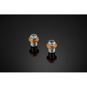 BIKERS (バイカーズ) ミラーホール用ステンレスボルト オレンジゴールド ニンジャ250 Ninja250/R/SL CB250R CBR650R C0400-OGD