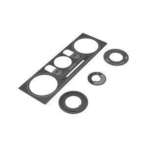 ジャスパフォーマンス エアコンパネル ブラックステンレスヘアライン NB6C/NB8C 2129