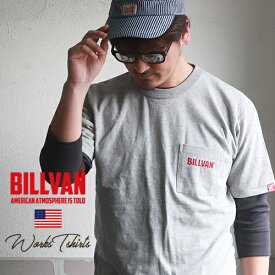 BILLVAN スタンダード ポケットTシャツ ビルバン アメカジ