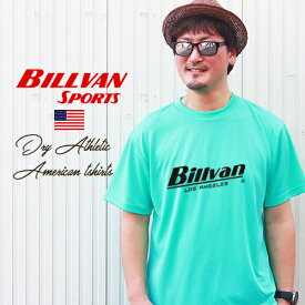 BILLVAN SPORTS ドライ＆アスレチック LOS ANGELES Tシャツ 0706 ビルバン 吸水速乾 アメカジ