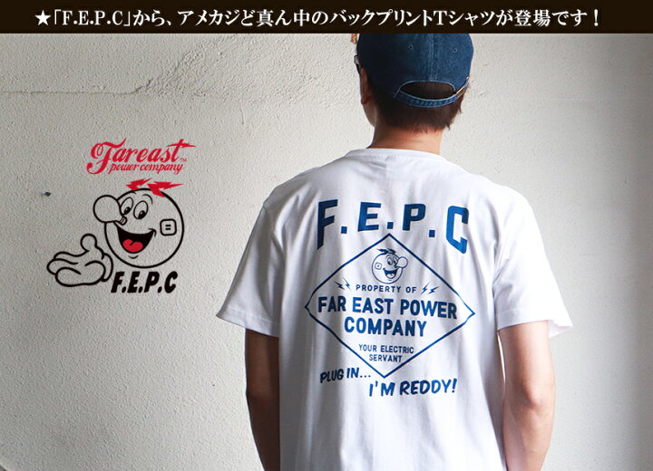 楽天市場】F.E.P.C バックダイヤプリント アメカジ ヘビーTシャツ 