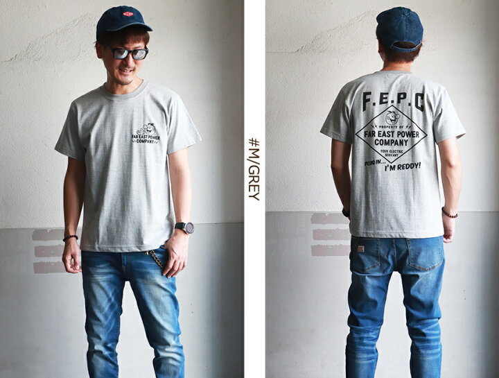 楽天市場】F.E.P.C バックダイヤプリント アメカジ ヘビーTシャツ 