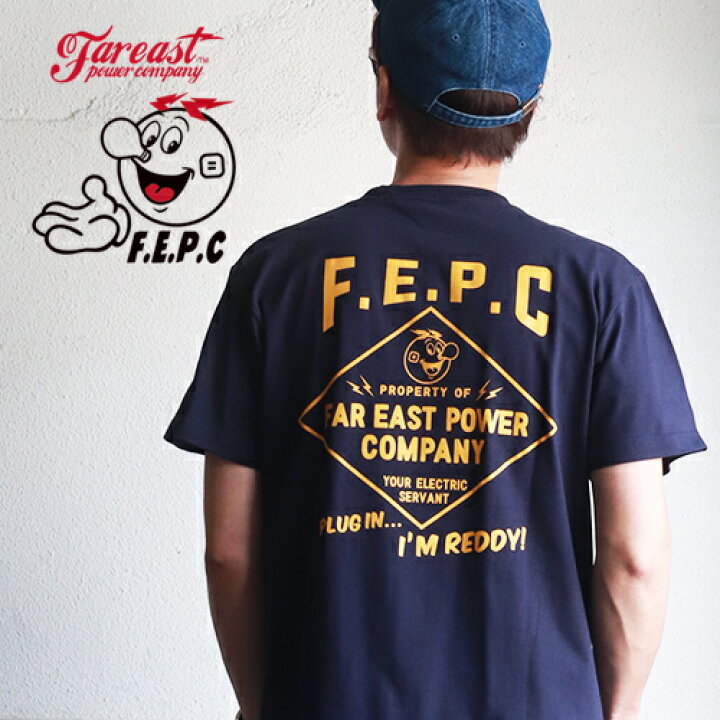 楽天市場】F.E.P.C バックダイヤプリント アメカジ ヘビーTシャツ 