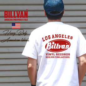 BILLVAN ビルバン VINYL盤 アメカジスタンダード半袖Tシャツ ヘビーボディー Tシャツ