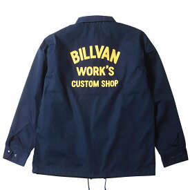 BILLVAN WORKS ビルバン TCウェザークロス アメリカンワーク コーチジャケット アメカジ ワークス アウトドア