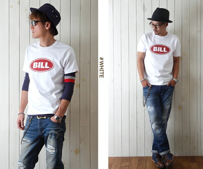 TシャツBILLVANアメリカンスタンダードBILLプリントTシャツ/28130