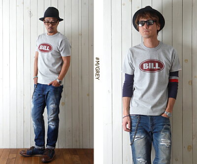 TシャツBILLVANアメリカンスタンダードBILLプリントTシャツ/28130