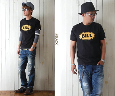 TシャツBILLVANアメリカンスタンダードBILLプリントTシャツ/28130